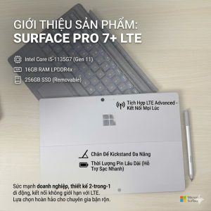 Surface Pro 7 Plus LTE i5/16/256